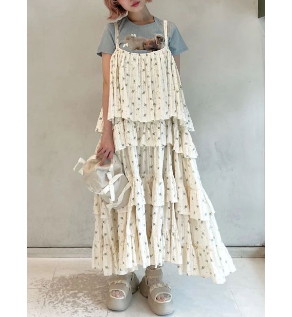 merry jenny「ラビットribbon Tシャツ」|Tシャツ・カットソー|