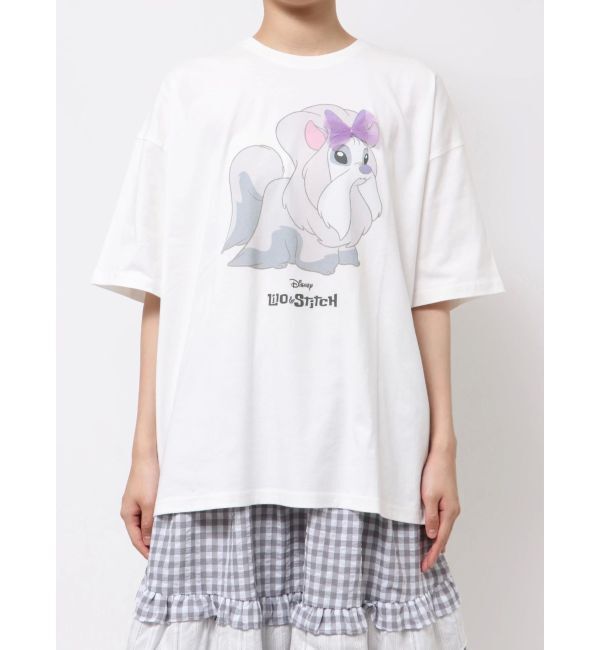 merry jenny「Lilo & Stitch 「ジジとマートルの仲間たち」Tシャツ」|Tシャツ・カットソー|