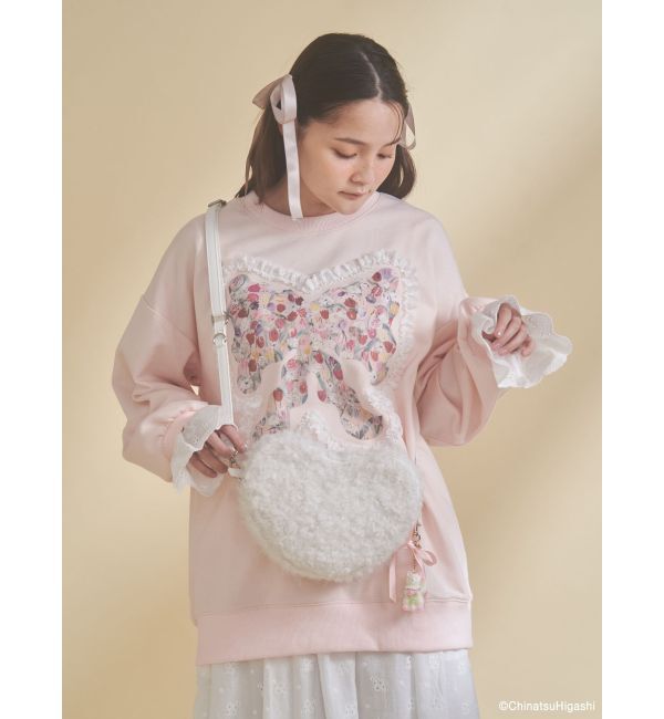 merry jenny「New Wave Sugar cat ribbon charm」|チャーム・キーホルダー|