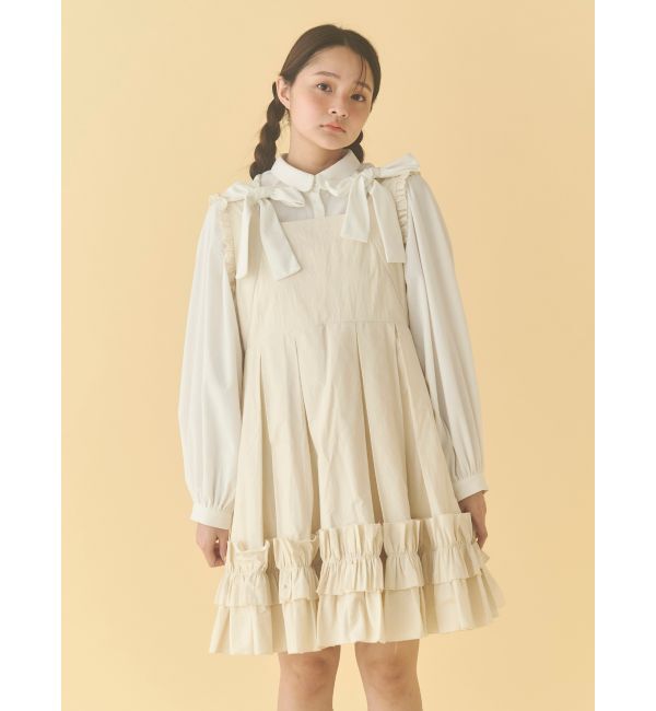 merry jenny「double ribbon blouse」|シャツ・ブラウス|