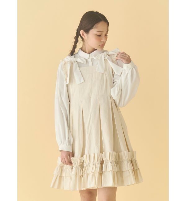 merry jenny「double ribbon blouse」|シャツ・ブラウス|