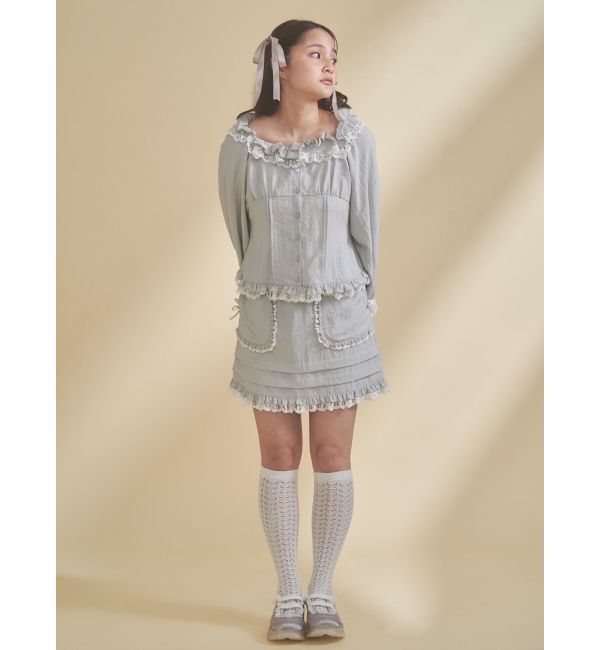 merry jenny「sugar square blouse」|シャツ・ブラウス|