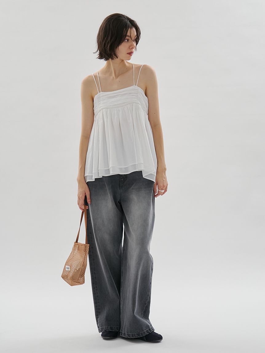 emmi atelier「メッシュミニトートバッグ」|トートバッグ|