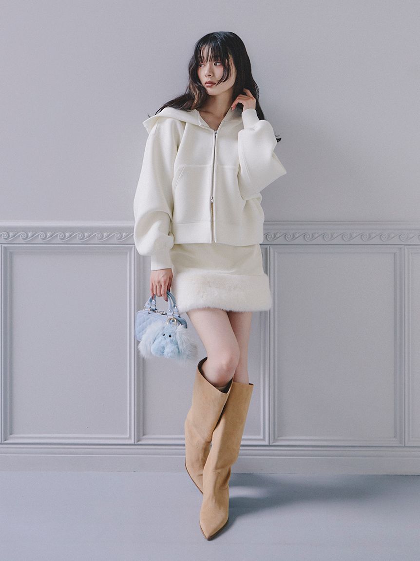 FURFUR「【限定カラー】キルティングフォンホルダー」|ショルダー・メッセンジャー|