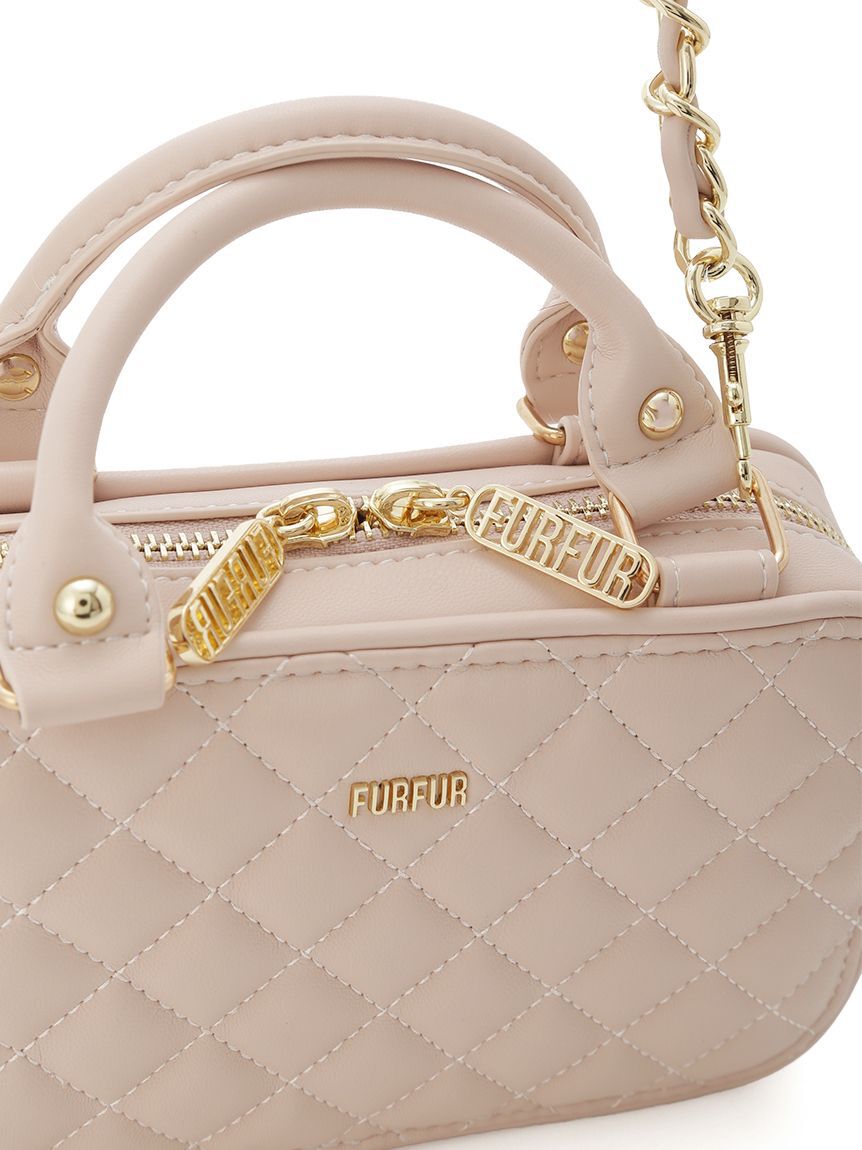 FURFUR「【限定カラー】キルティングフォンホルダー」|ショルダー・メッセンジャー|