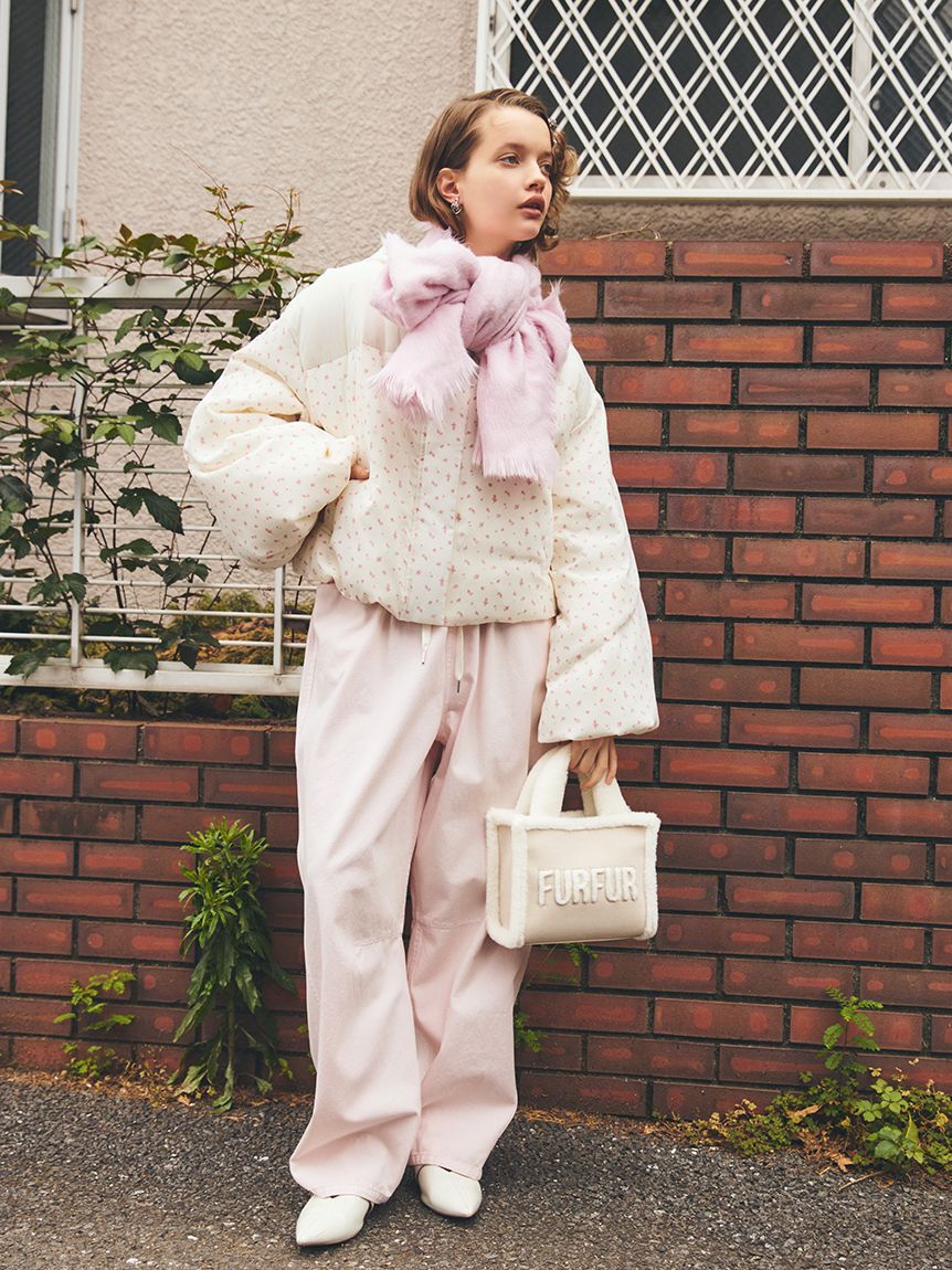 FURFUR「【WEB・一部店舗限定カラー】ムートンロゴトートバッグ」|トートバッグ|