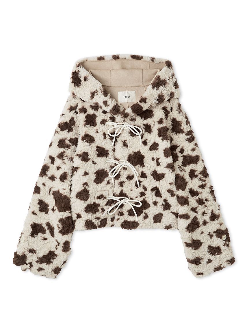 FURFUR「リボンショートダッフルコート」|ダッフルコート|