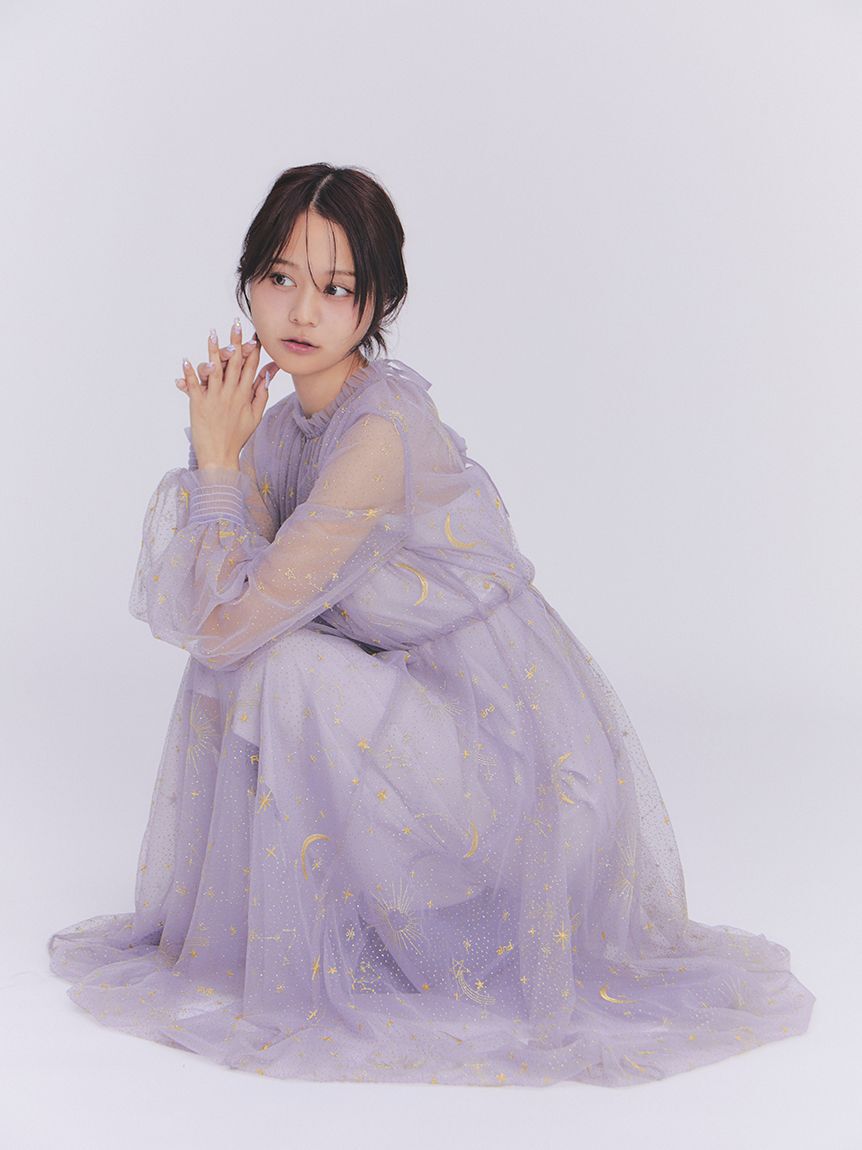 FURFUR「【限定サイズ】Twilightラメチュール刺繍ドレス」|ドレス|