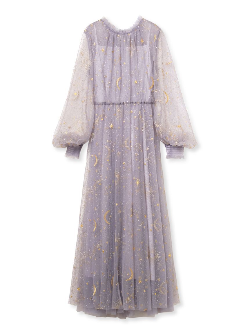 FURFUR「【限定サイズ】Twilightラメチュール刺繍ドレス」|ドレス|