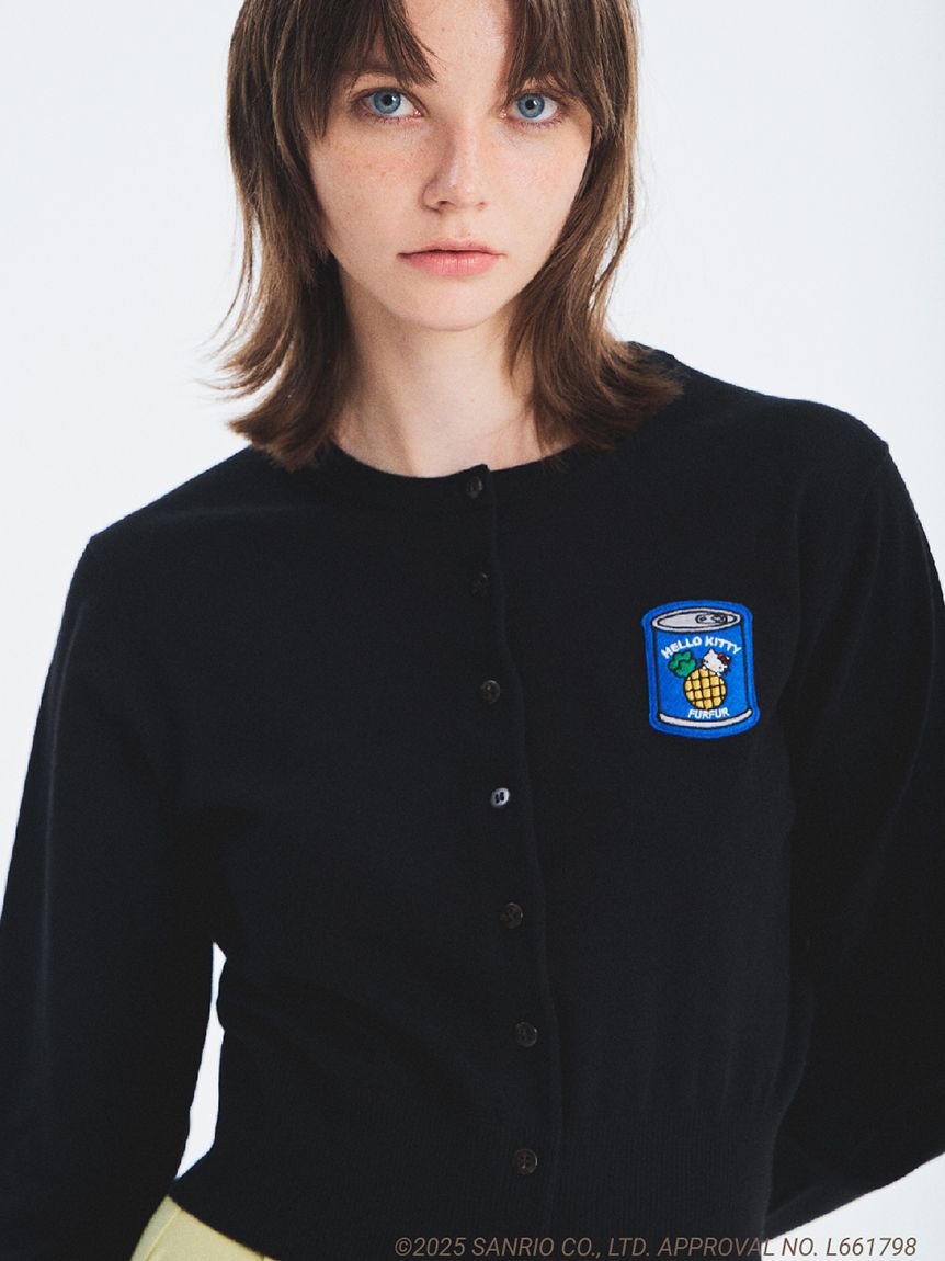 FURFUR「HELLO KITTYワッペンカーディガン」|カーディガン|