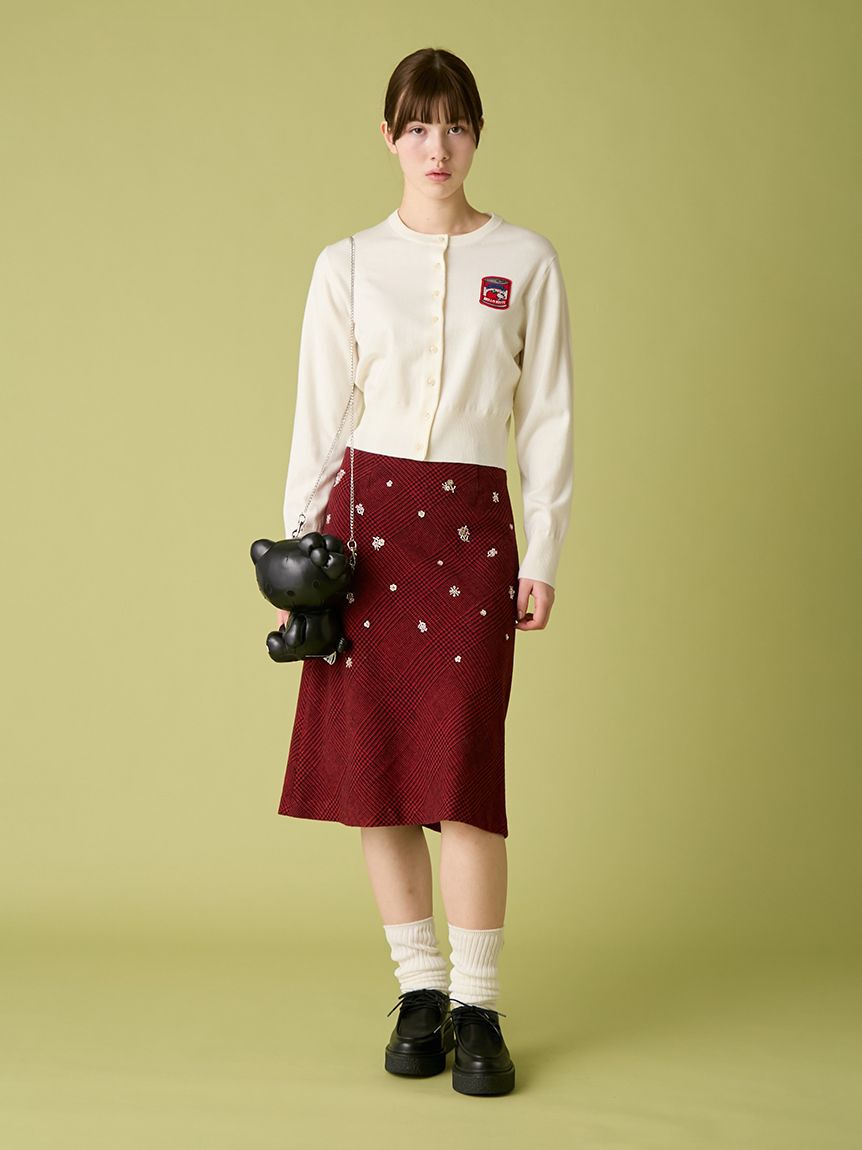 FURFUR「HELLO KITTYワッペンカーディガン」|カーディガン|