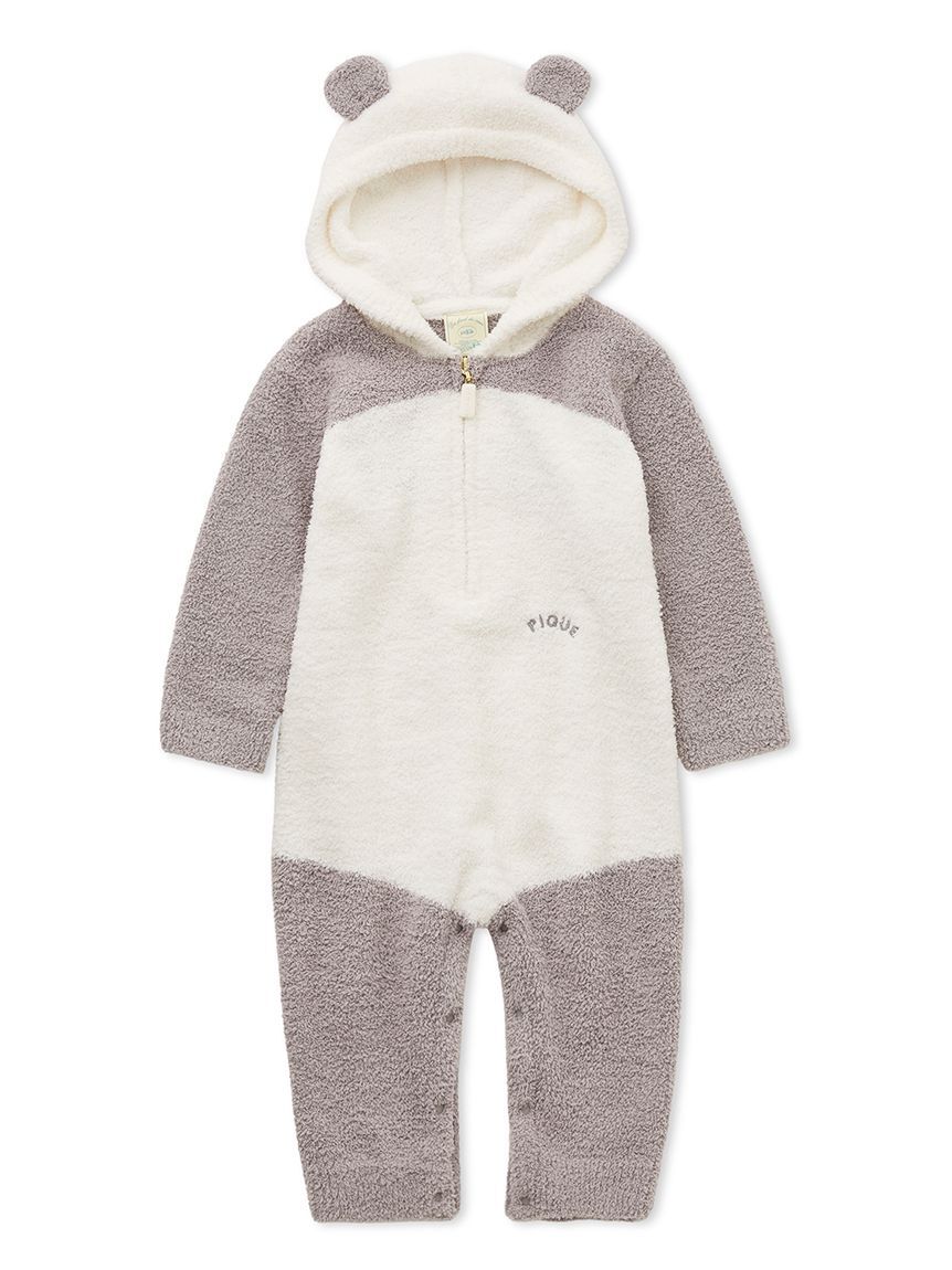 GELATO PIQUE KIDS & BABY「【限定カラーあり】【BABY】パウダーアニマルロンパース」|ロンパース|