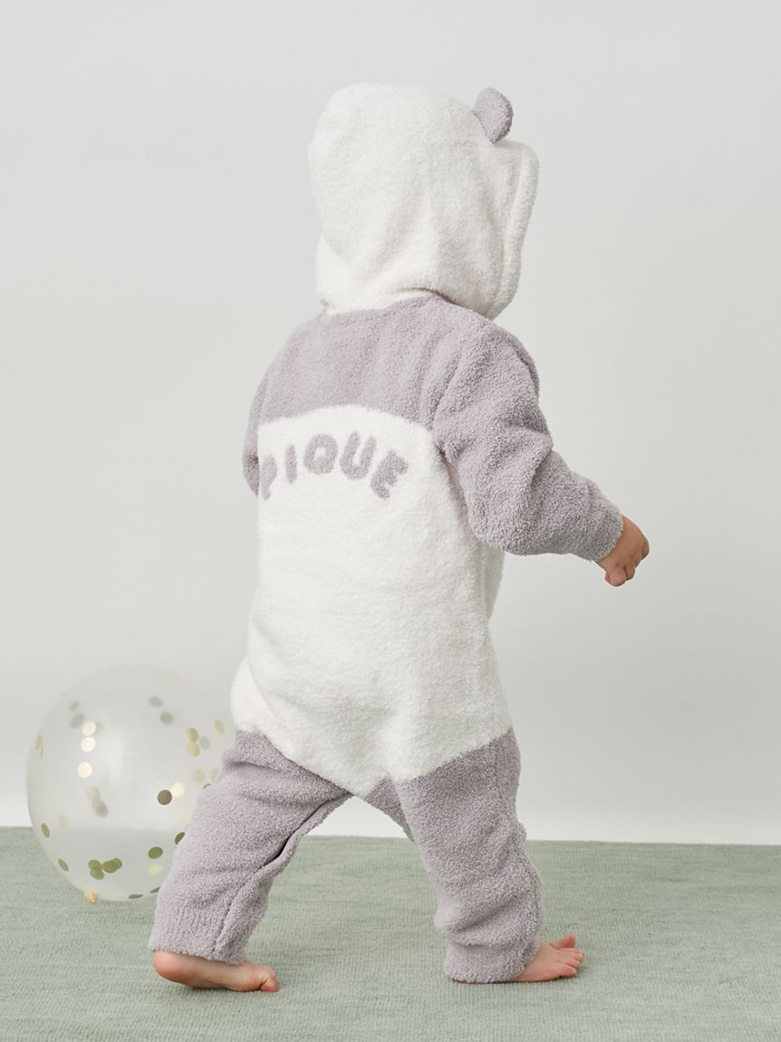 GELATO PIQUE KIDS & BABY「【限定カラーあり】【BABY】パウダーアニマルロンパース」|ロンパース|