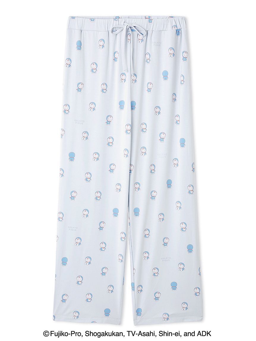 GELATO PIQUE HOMME「【ドラえもん】【メンズ】総柄ロングパンツ」|ルームウェア|BLU