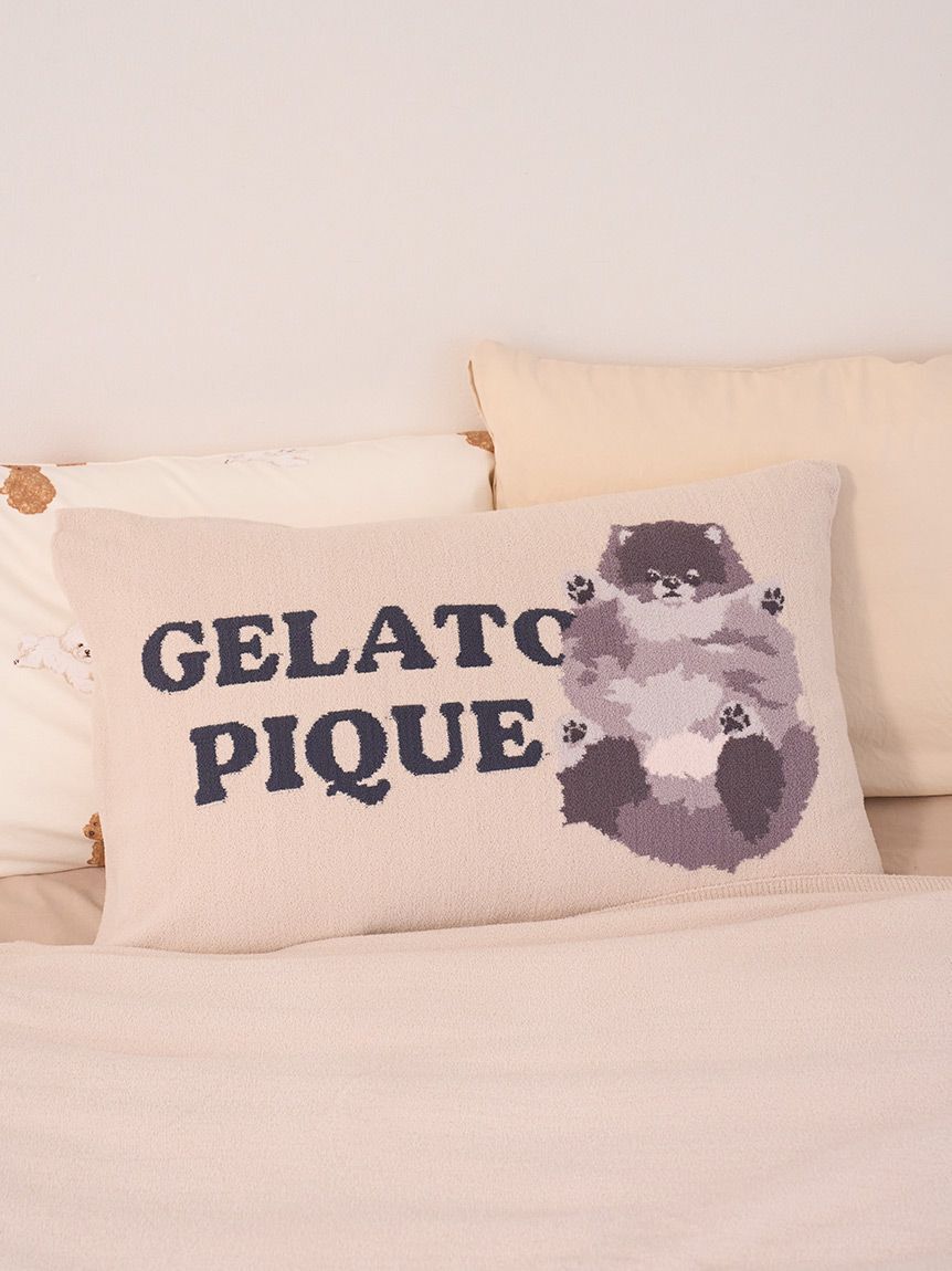 gelato pique Sleep「【Sleep】エアリーモコドッグジャガードピローケース」|その他|BEG