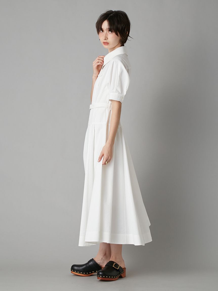 LILY BROWN「ポケットディテールシャツワンピ」|ワンピース|