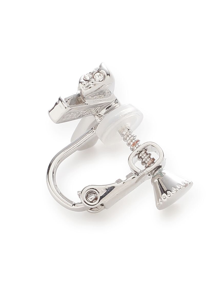 CELFORD「リボンビジューイヤリング」|イヤリング|