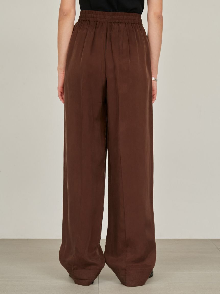 styling/「【セットアップ対応】ワイドタックドローストリングパンツ」|チノ|