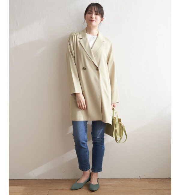 ikka「ゆるテーラードコート」|その他|