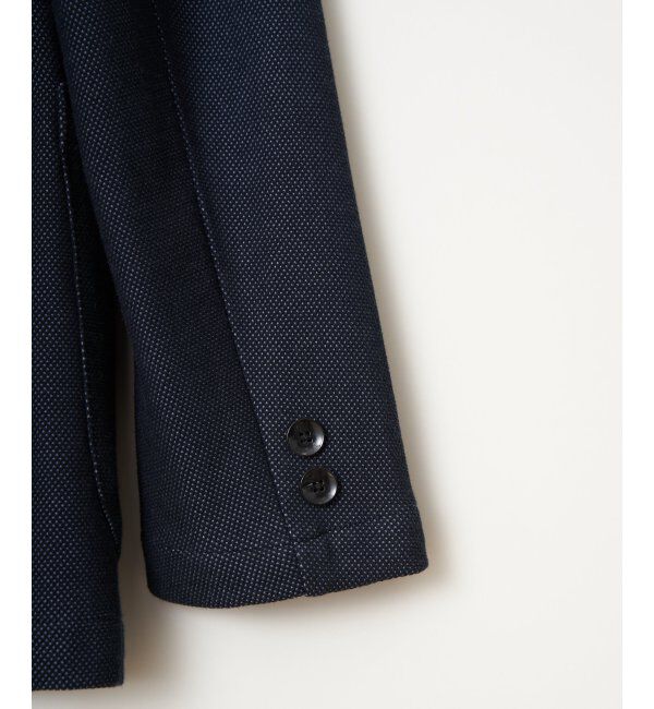 IKKA LOUNGE「GOKU楽ワークハニカムデニムジャケット」|テーラードジャケット|