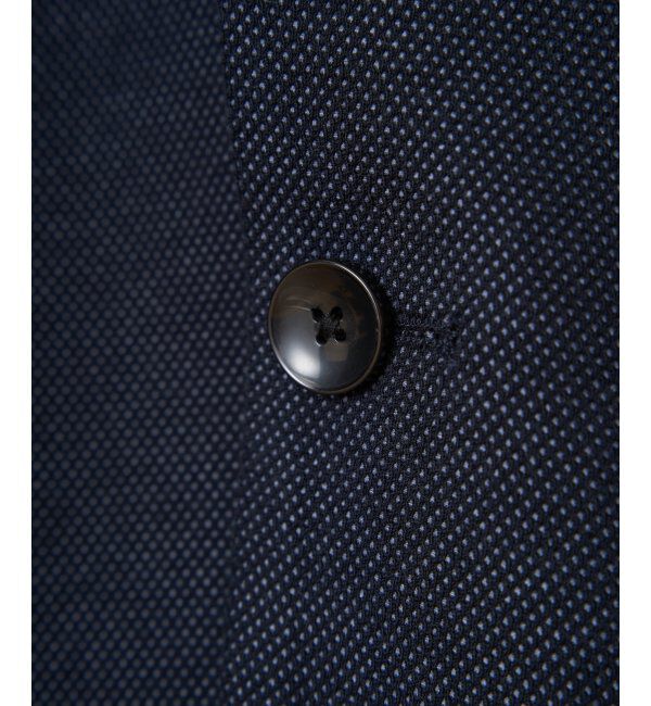 IKKA LOUNGE「GOKU楽ワークハニカムデニムジャケット」|テーラードジャケット|