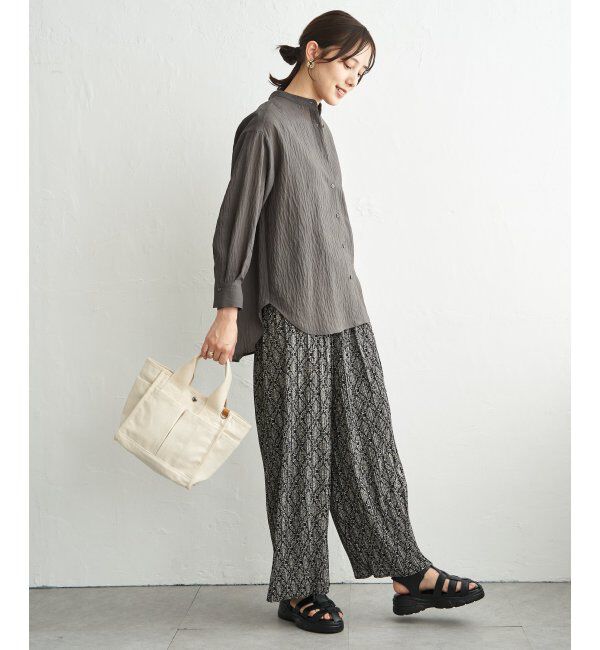 ikka「【雑誌InRed4月号掲載】キャンバスパイピングミニトートバッグ」|トートバッグ|