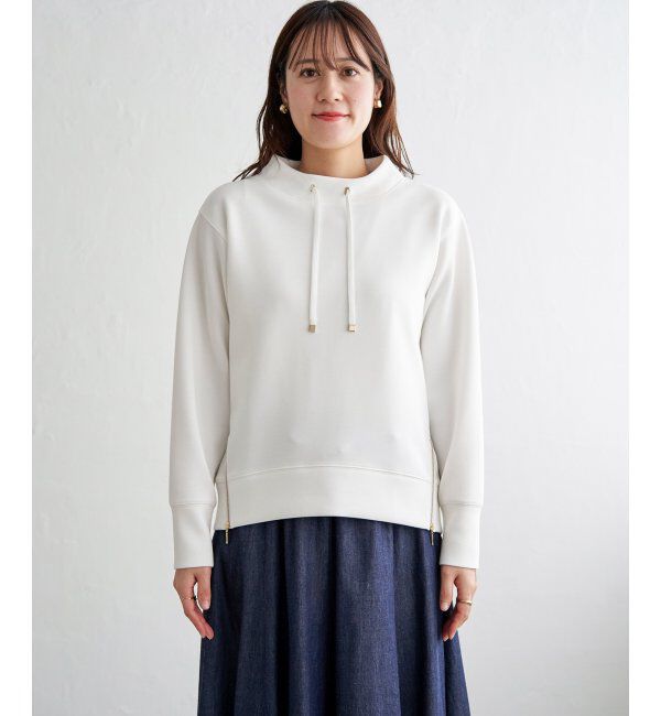 ikka「【雑誌InRed4月号掲載】GOKU楽カノコダンボールプルオーバー【親子コーデ】」|パーカー|