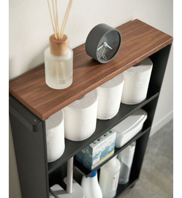 Lbc with Life「ハンドルツキスリムトイレラック　タワー」|トイレタリー・ランドリーグッズ|