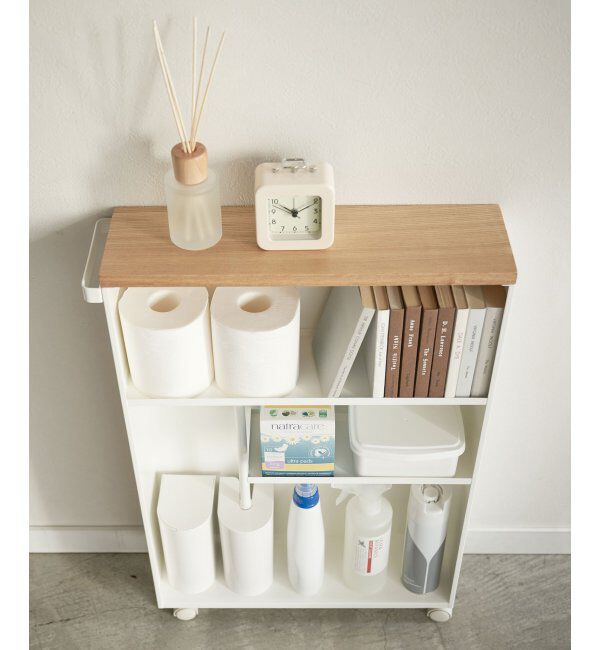Lbc with Life「ハンドルツキスリムトイレラック　タワー」|トイレタリー・ランドリーグッズ|