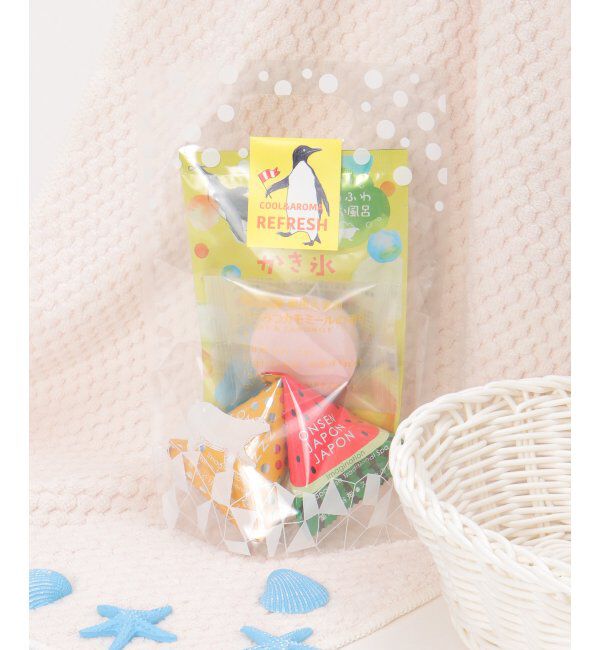 Lbc with Life「かき氷スタンドギフト」|トイレタリー・ランドリーグッズ|イエロー