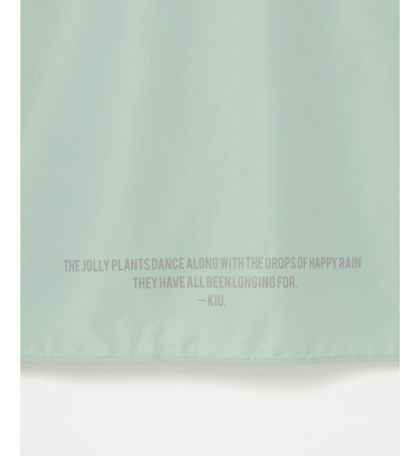 Lbc with Life「【撥水】KiU キウ スタンダードレインポンチョ 2」|傘|