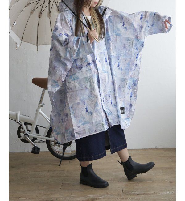 Lbc with Life「【撥水】KiU キウ スタンダードレインポンチョ 2」|傘|