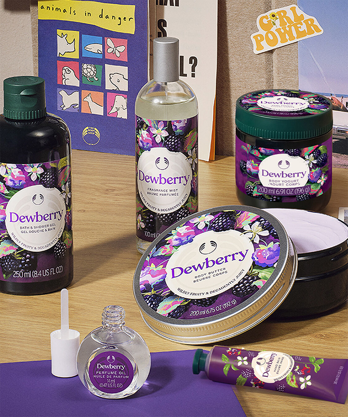 THE BODY SHOP「【数量限定】ボディケアギフト デューベリー」|キット・セット|