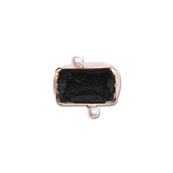 MARY QUANT「エンボスデイジーパール ガマ口マルチポーチ」|ポーチ|