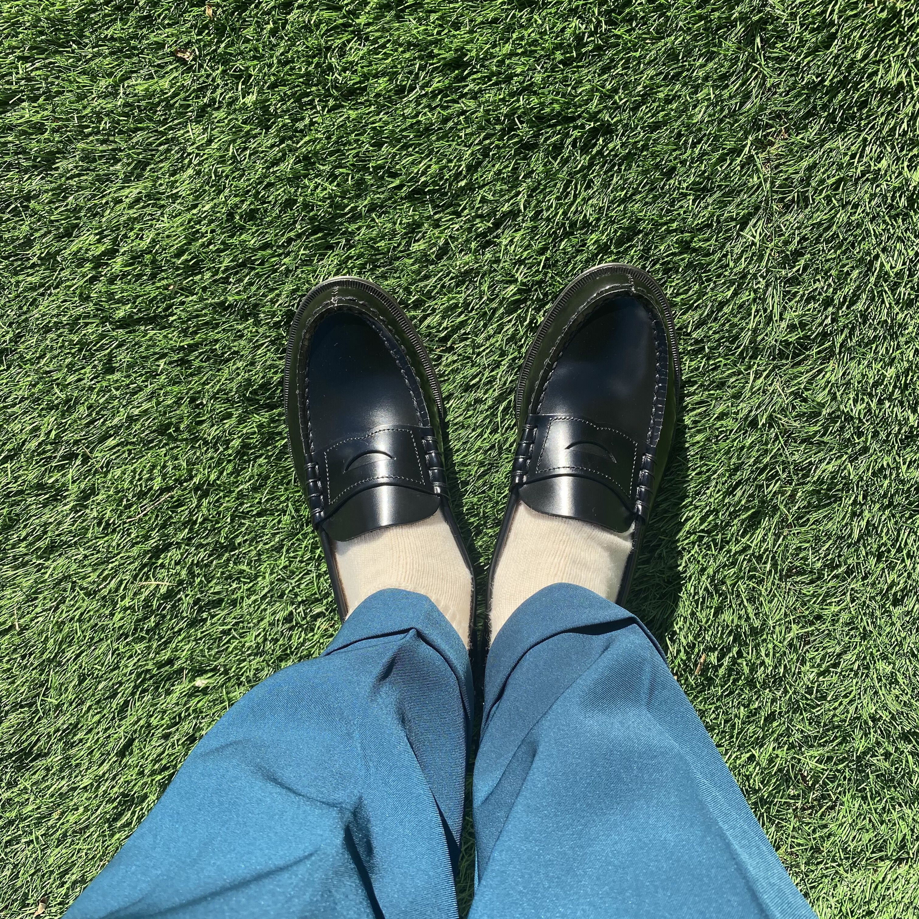 HARUTA「レディス牛革コインローファー #304」|ローファー|ＢＬ