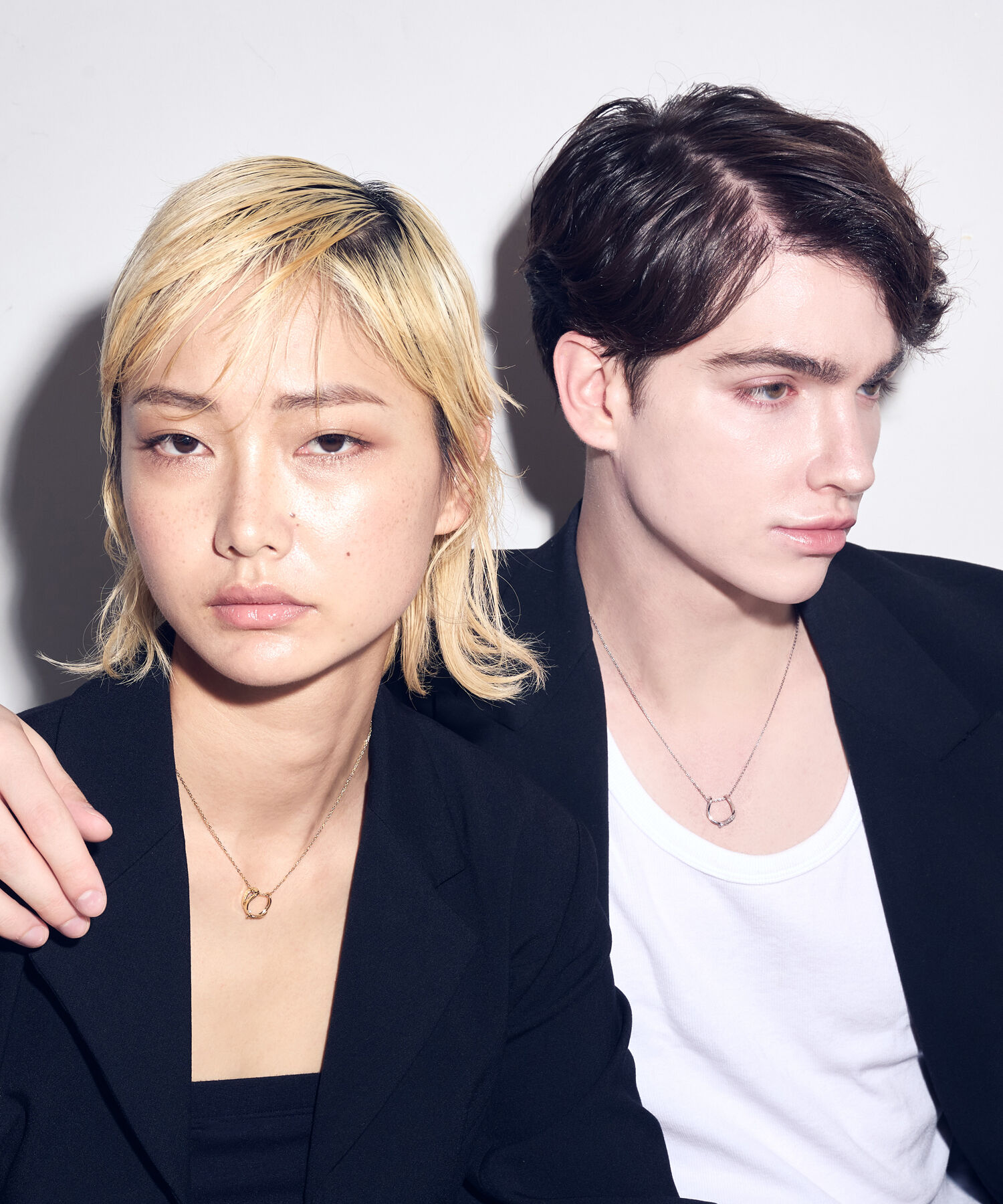 JUPITER「馬蹄ダイヤモンドネックレス/ホースシュー/ペア」|ネックレス|