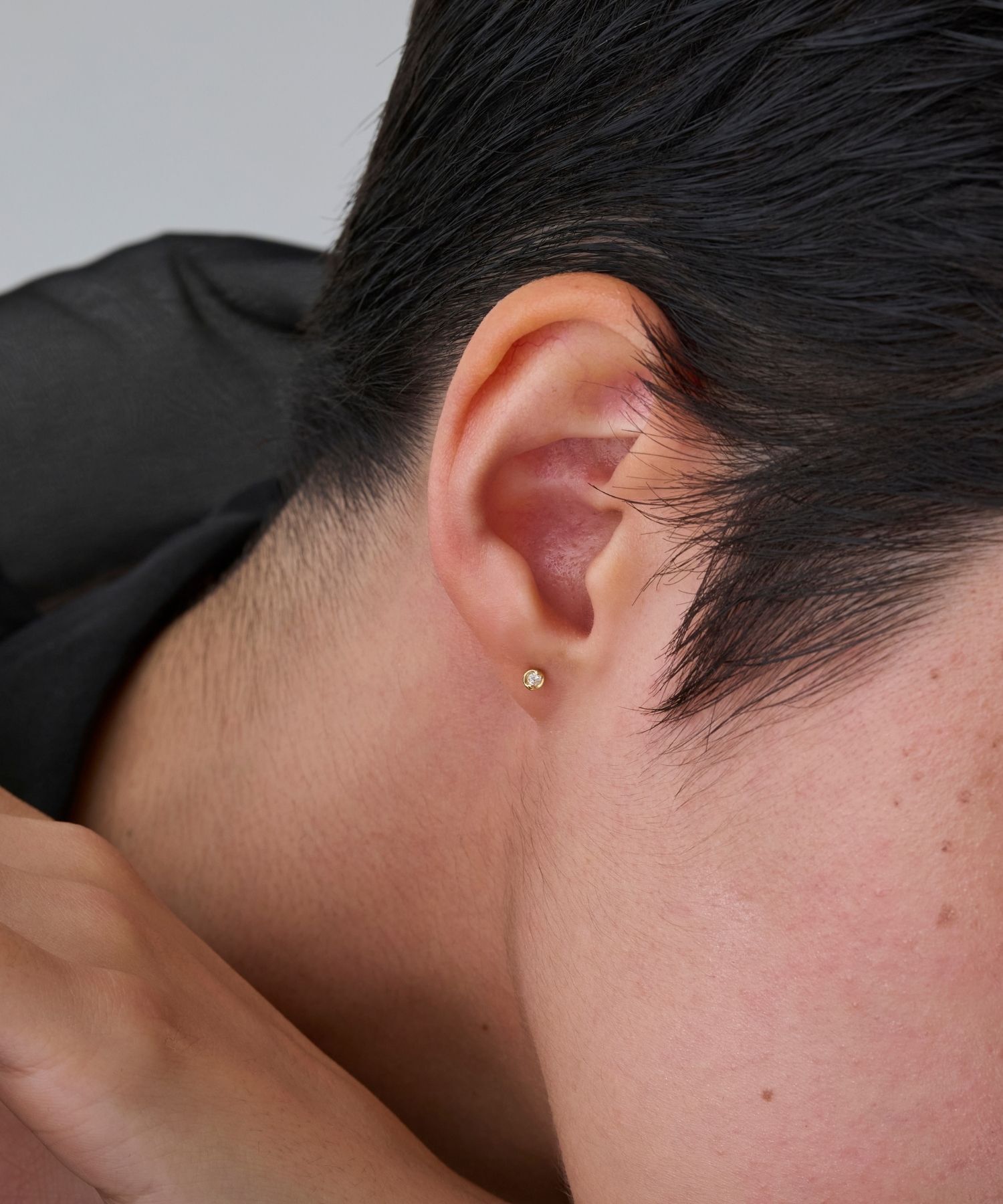 JUPITER「【K18】ベーシックダイヤモンドピアス /片耳」|ピアス|