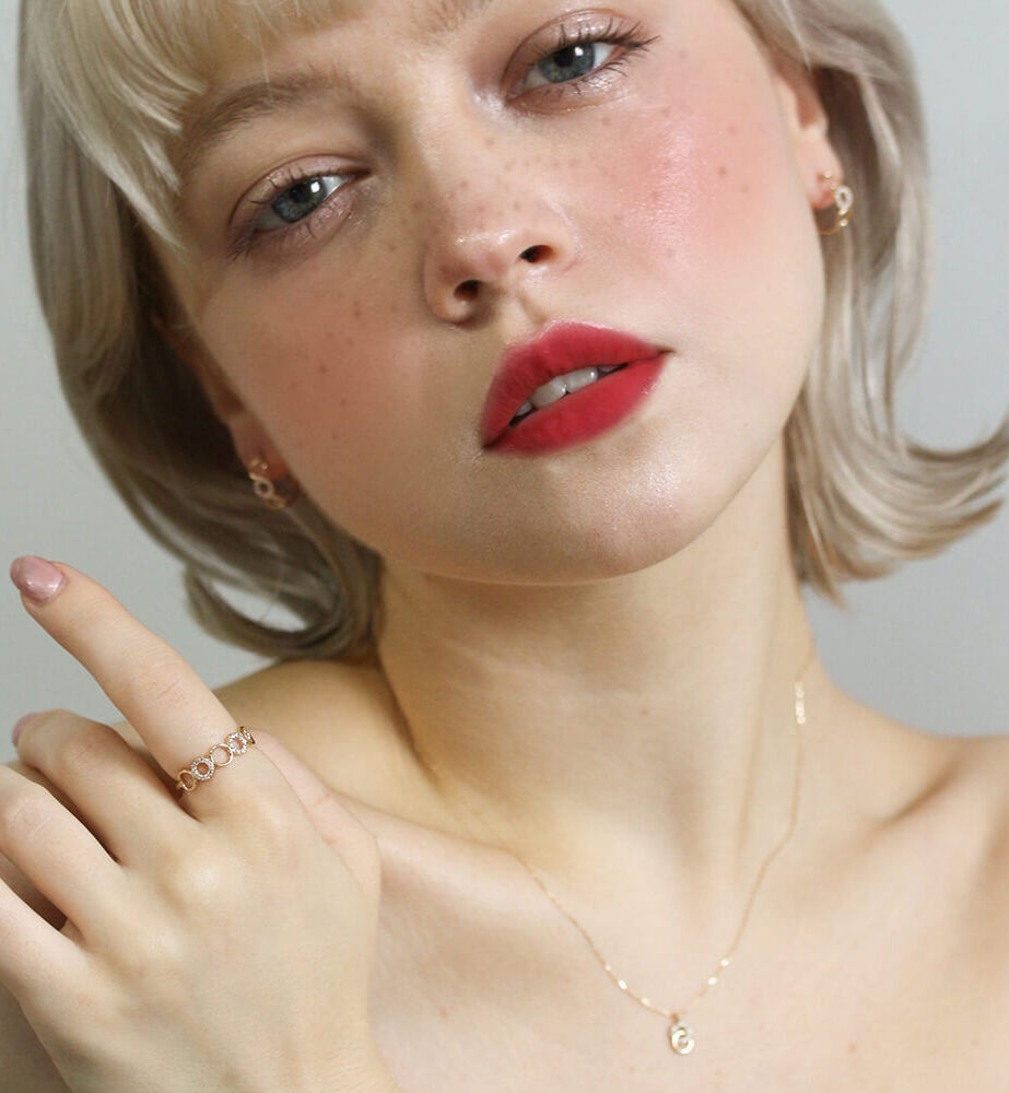  「ダイヤモンド リング  | K10YG 〈パピヨット〉」|リング|