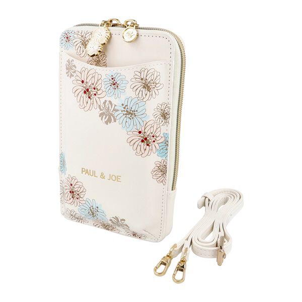 PAUL&JOE「財布機能付きスマートフォンショルダーバッグ／ポール＆ジョー・デジタルアクセサリー」|財布|