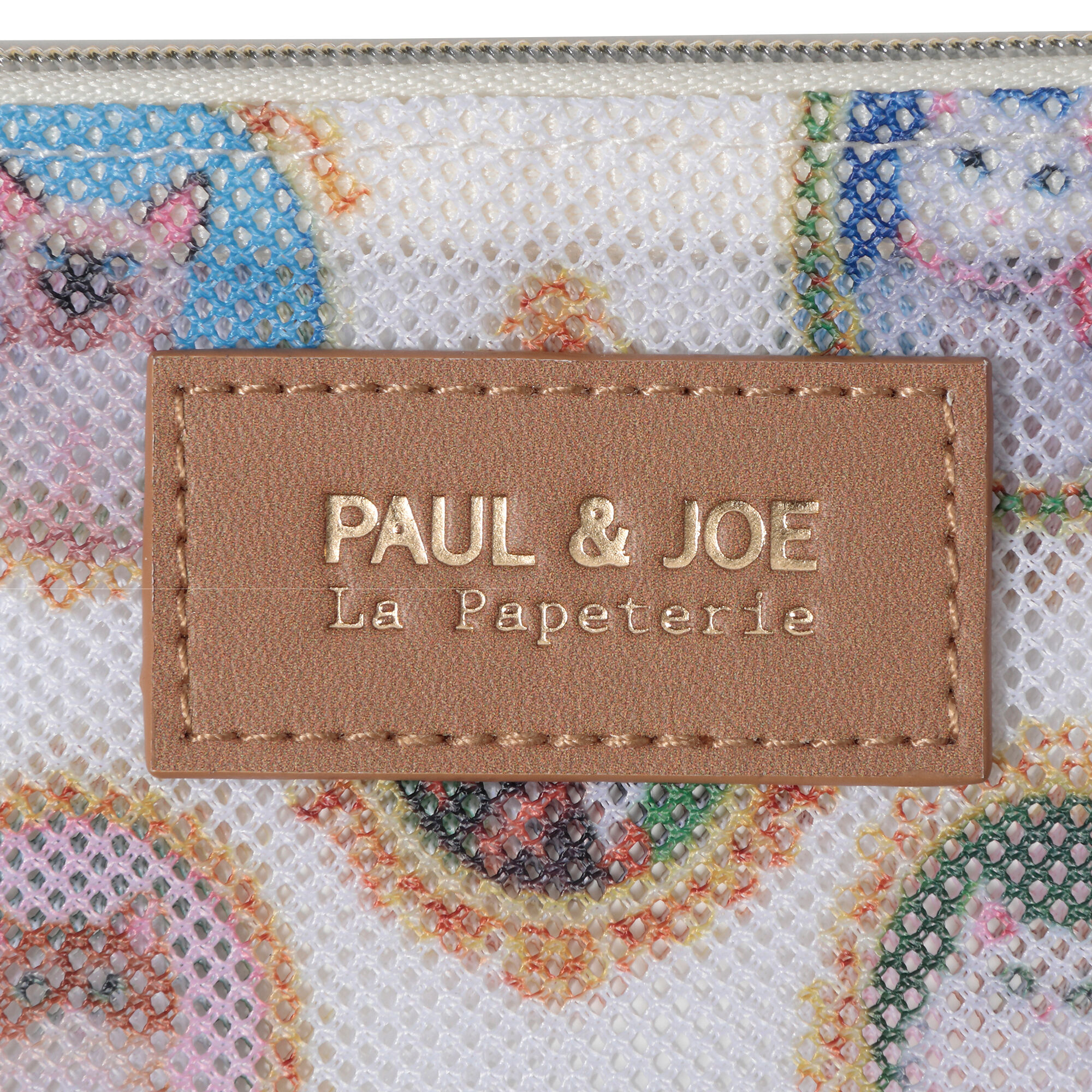 PAUL&JOE「プリントメッシュペンケース／ポール＆ジョー」|ステーショナリー|