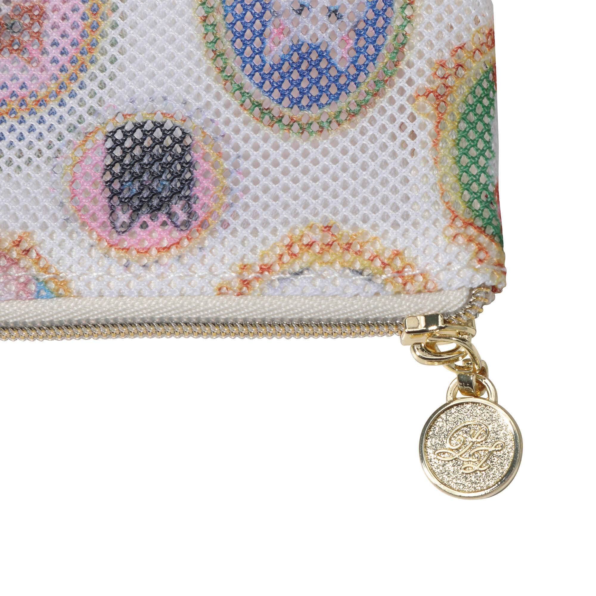 PAUL&JOE「プリントメッシュポーチ／ポール＆ジョー」|ポーチ|