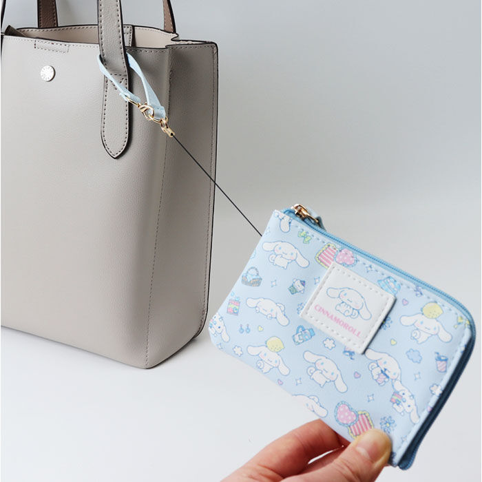 BACKYARD FAMILY「ポーチ 小物入れ キャラクター 通販 リール付き 小銭入れ ミニポーチ コインケース キーケース」|コインケース|