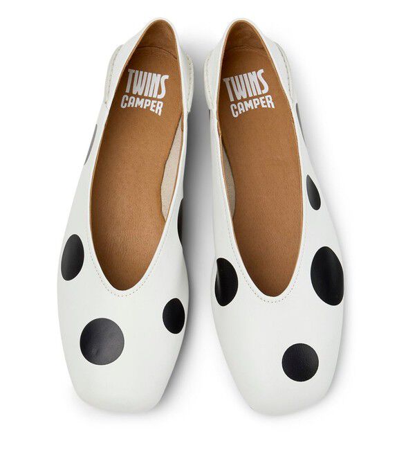 CAMPER「[カンペール] TWINS / カジュアルシューズ」|パンプス|ホワイト