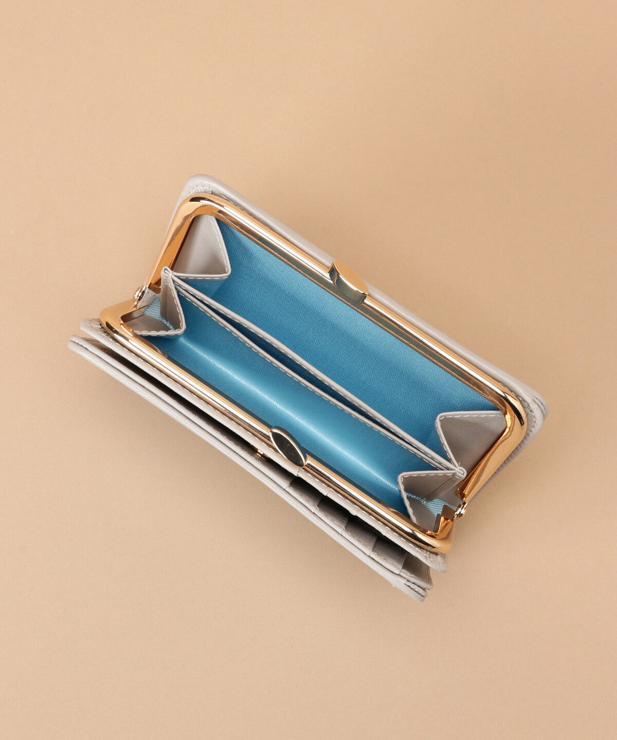 Samantha Thavasa「シンプルバイカラー口金折財布」|財布|