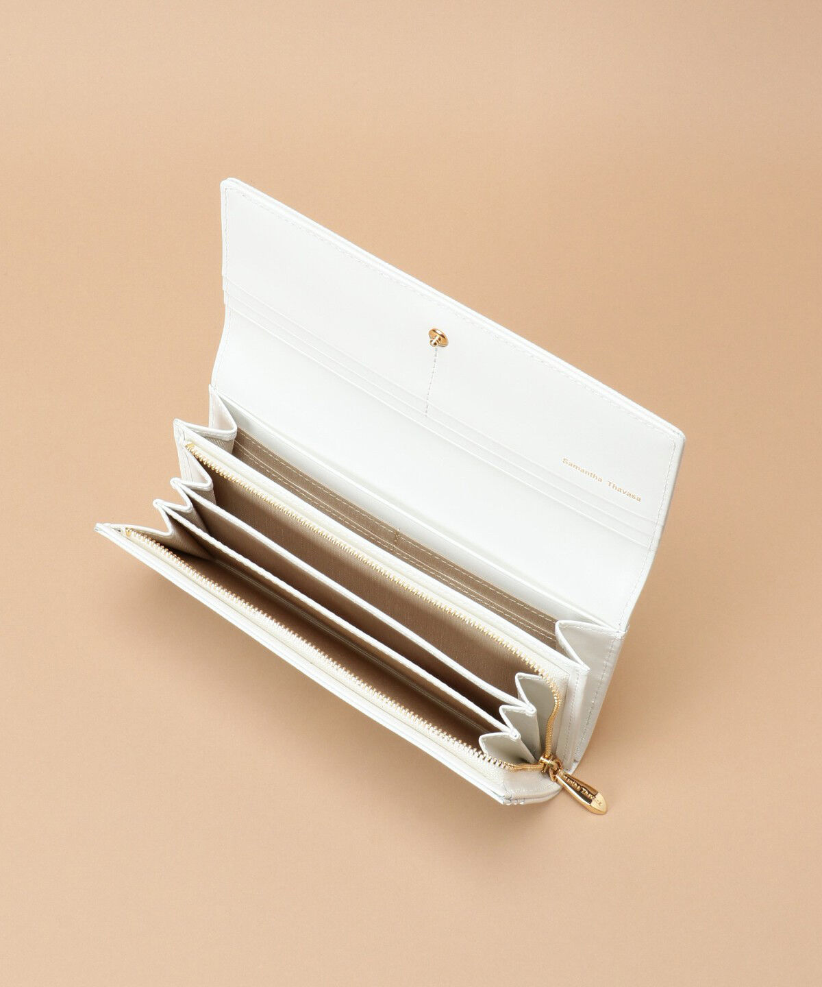 Samantha Thavasa「ラメレザービジュー 長財布」|財布|