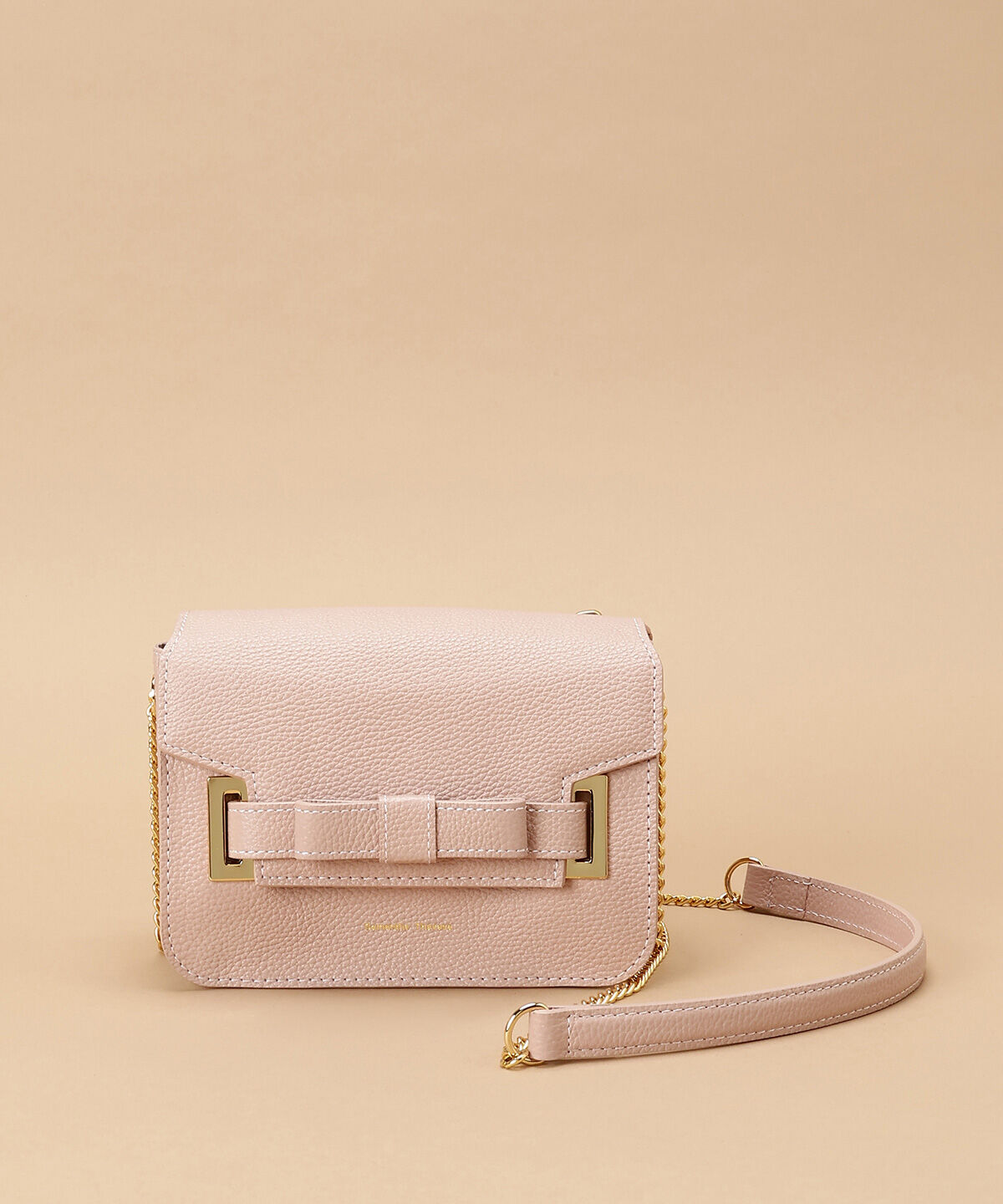 Samantha Thavasa「エムシュシュⅡ ショルダーバッグ 小サイズ」|ショルダー・メッセンジャー|ﾋﾟﾝｸﾍﾞｰｼﾞｭ