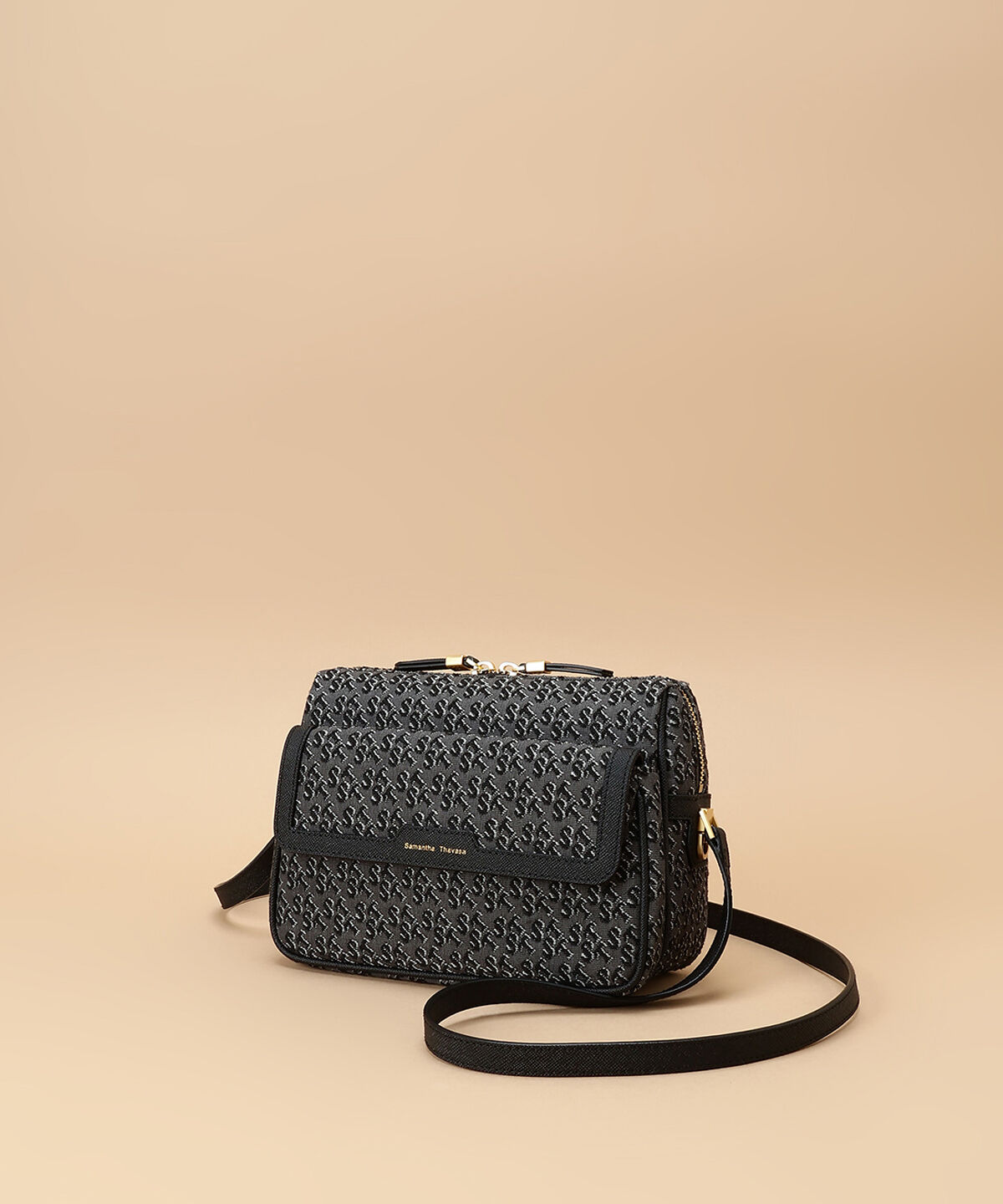 Samantha Thavasa「ST Jacquard シルエット ショルダーバッグ」|ショルダー・メッセンジャー|