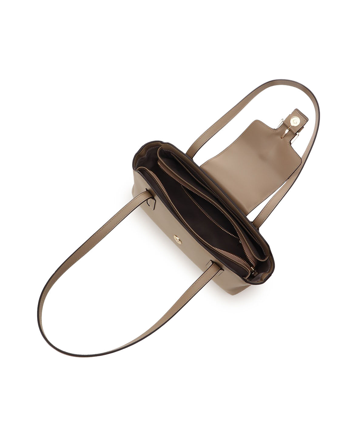 Samantha Thavasa「レザーサイドスタッズハンドバッグ」|ハンドバッグ|