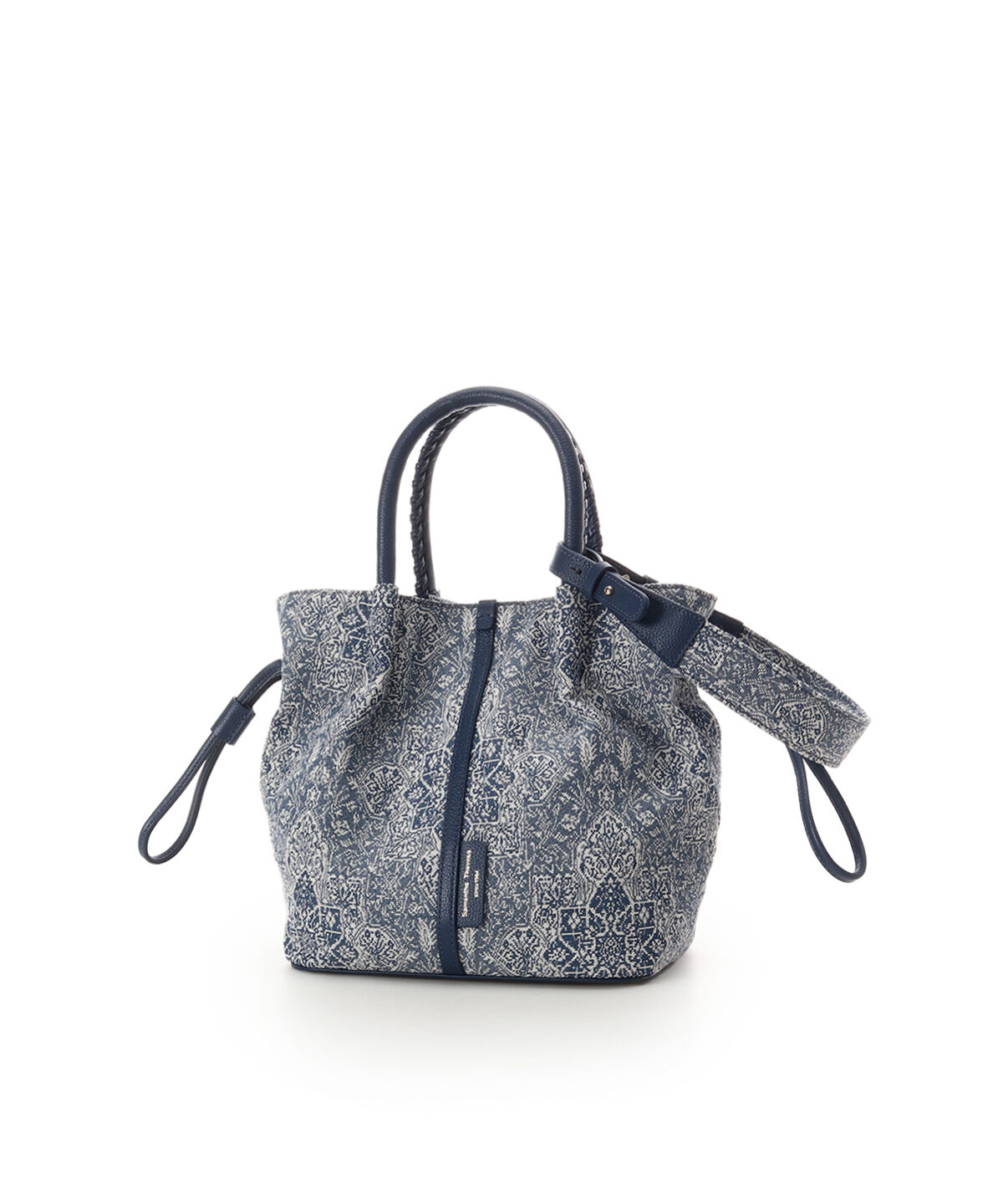 Samantha Thavasa「エキゾチックモチーフジャガード巾着バッグ」|ショルダー・メッセンジャー|