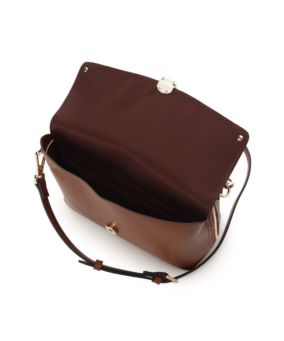 Samantha Thavasa「かぶせポケット合皮ショルダーバッグ」|ショルダー・メッセンジャー|